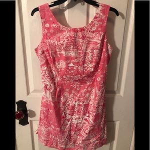 Lilly Pulitzer Skinny Dipping shift dress 8